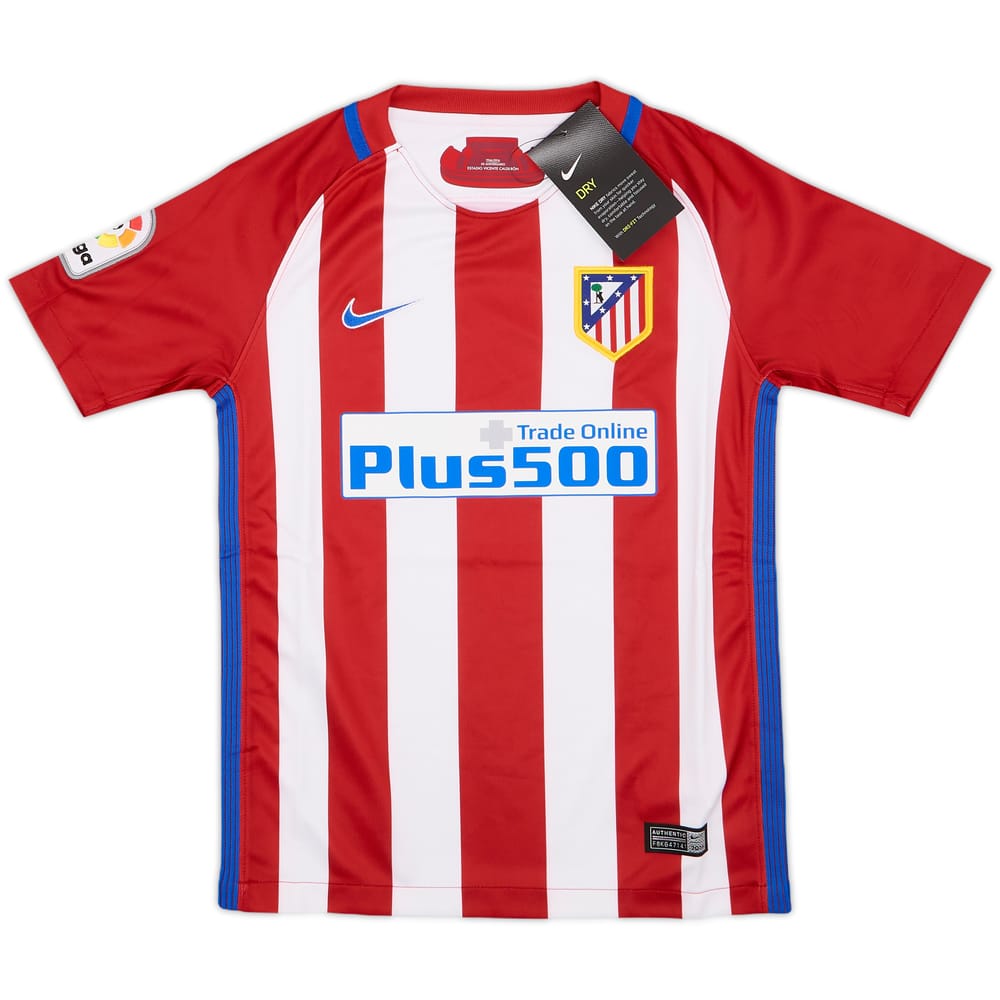 2016-17 Atletico Madrid Home Shirt (S.Boys)