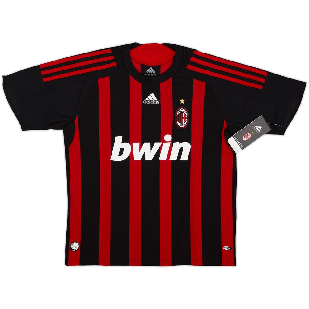 2008-09 AC Milan Home Shirt (M.Boys)