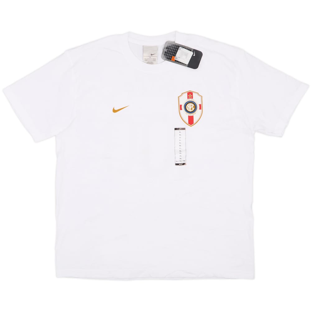 2007-08 Inter Milan Nike Centenary Graphic Tee (XL)