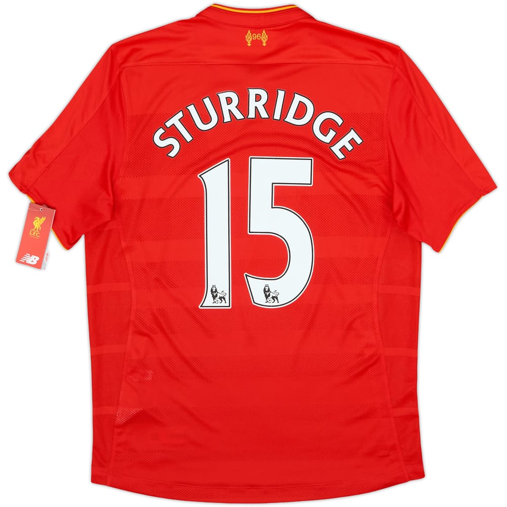 2016-17 Liverpool Home Shirt Sturridge #15 (M)