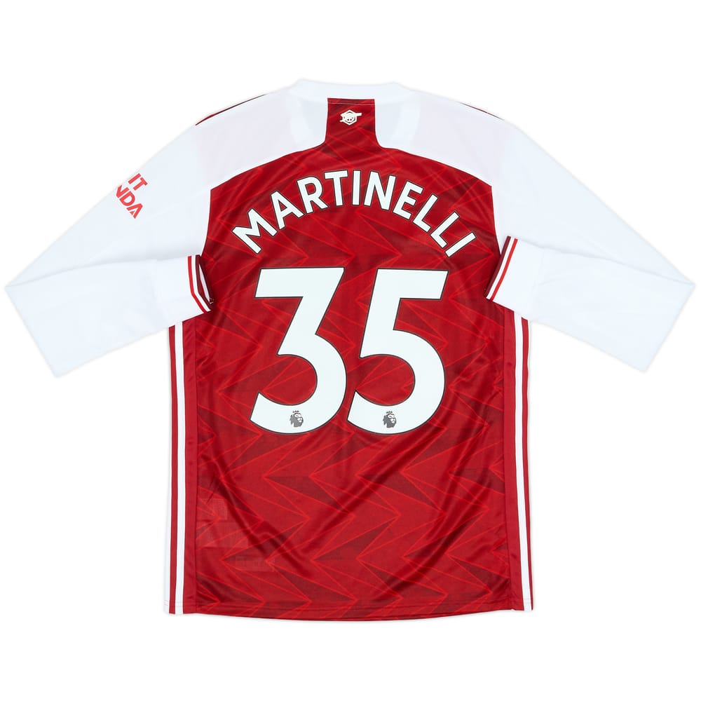 2020-21 Arsenal Home L/S Shirt Martinelli #35 (M)