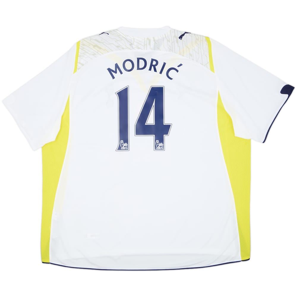 2009-10 Tottenham Home Shirt Modric #14 (3XL)