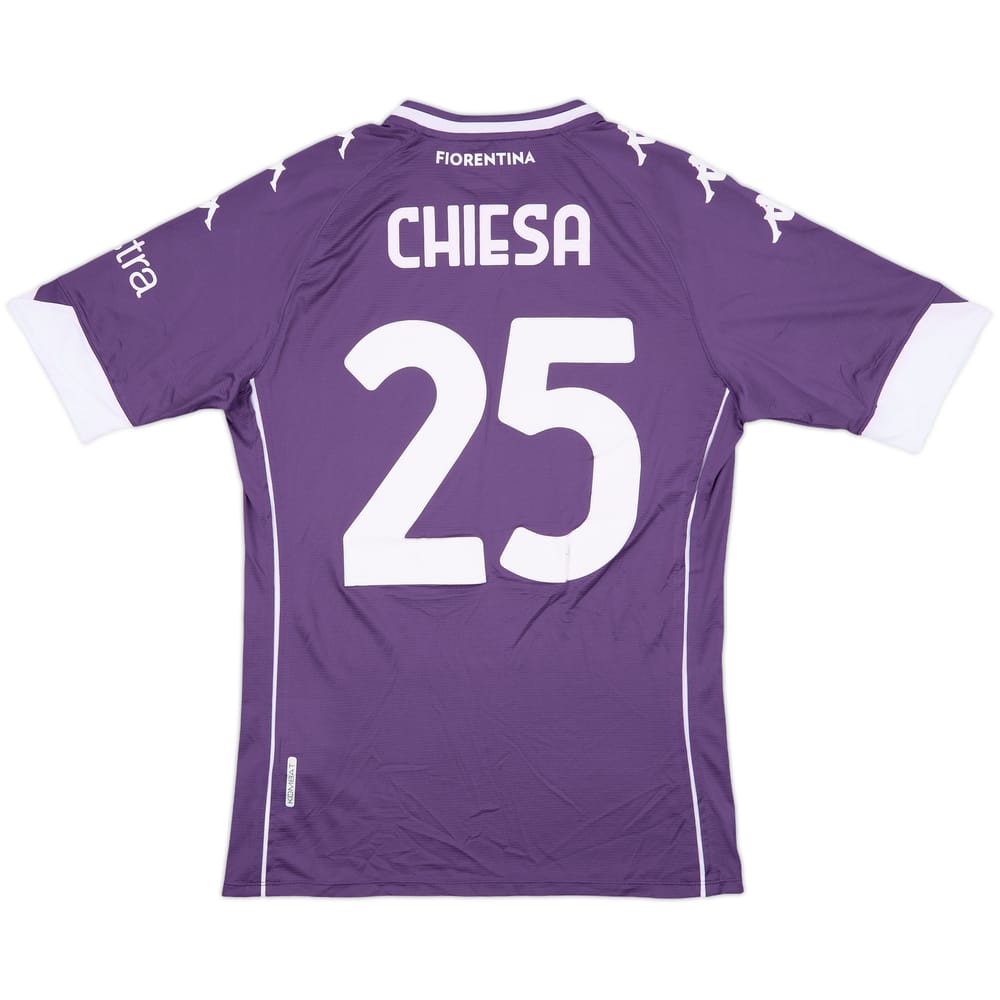 2020-21 Fiorentina Authentic Home Shirt Chiesa #25 (XL)