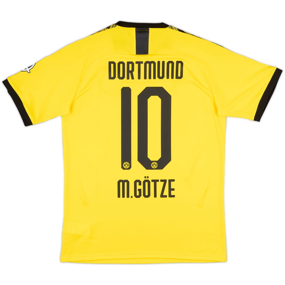 2019-20 Borussia Dortmund Home Shirt M.Gotze #10 (M)