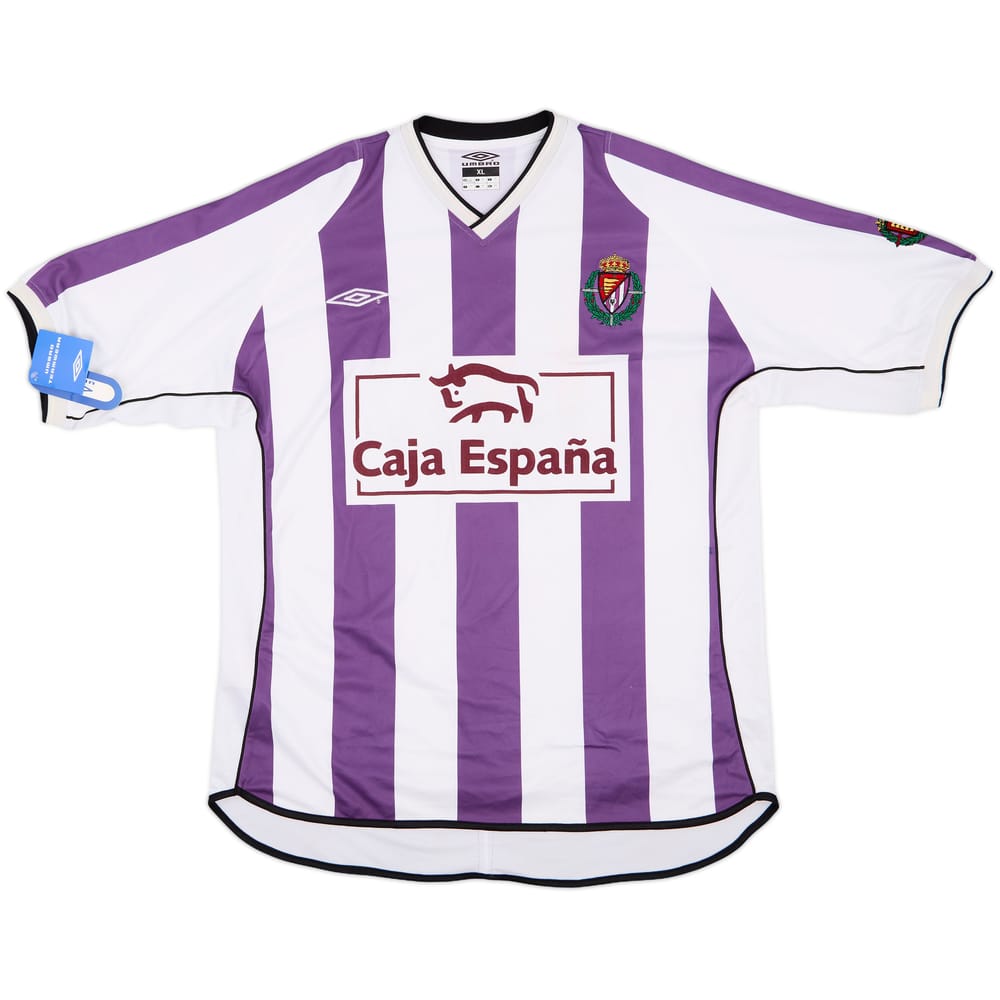 2001-02 Real Valladolid Home Shirt (XL)