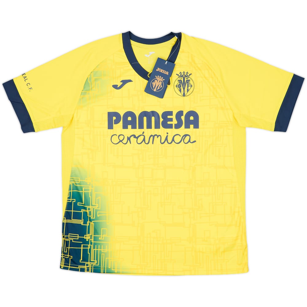 2020-21 Villarreal Joma Training Shirt (XL.Boys)