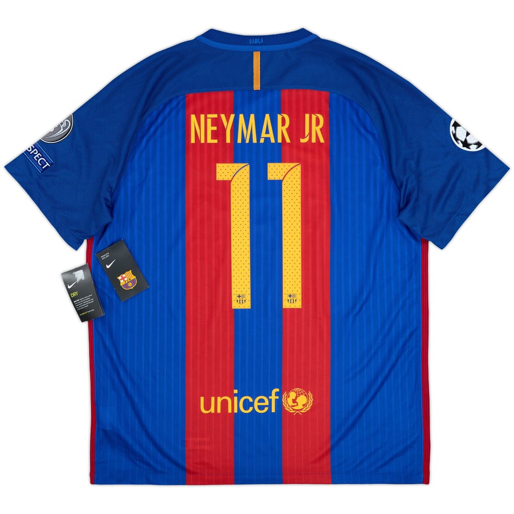 2016-17 Barcelona Home Shirt Neymar Jr #11 (XL)