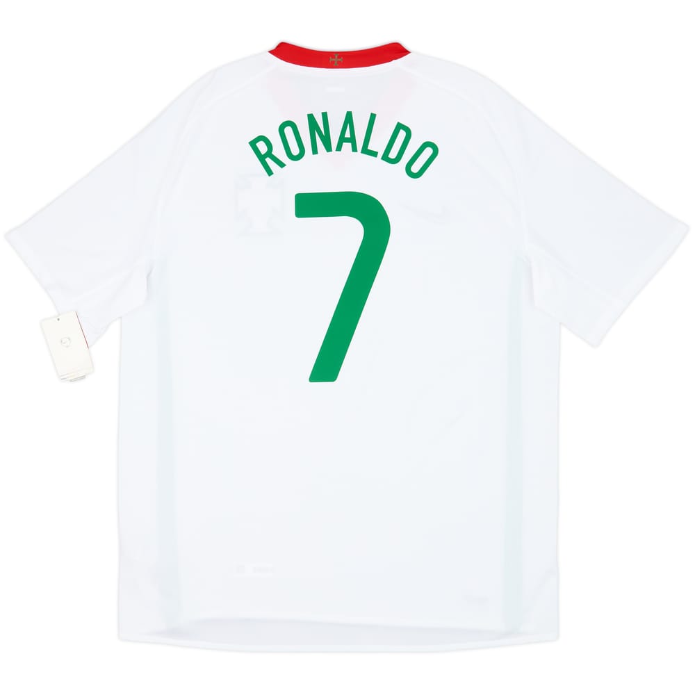2008-10 Portugal Away Shirt Ronaldo #7 (XL)