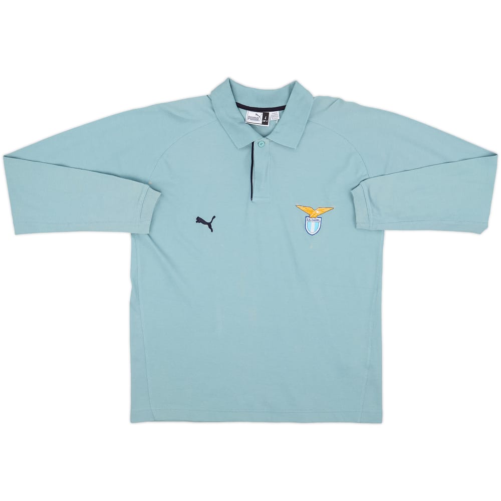 2003-04 Lazio Puma Polo L/S Shirt - 7/10 - (L)