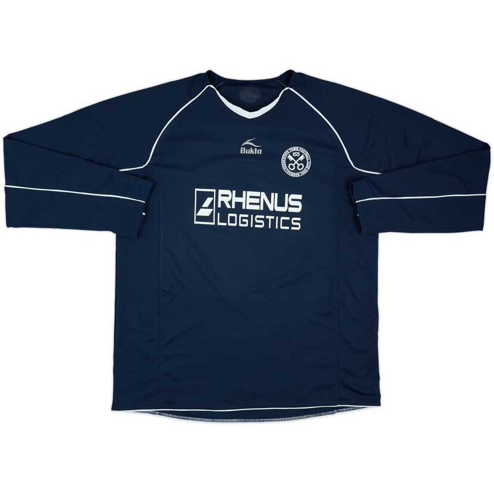 2009-10 Hednesford Town Match Issue Away L/S Shirt #14