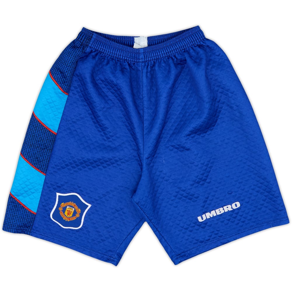 1995-96 Manchester United GK Shorts - 8/10 - (M)