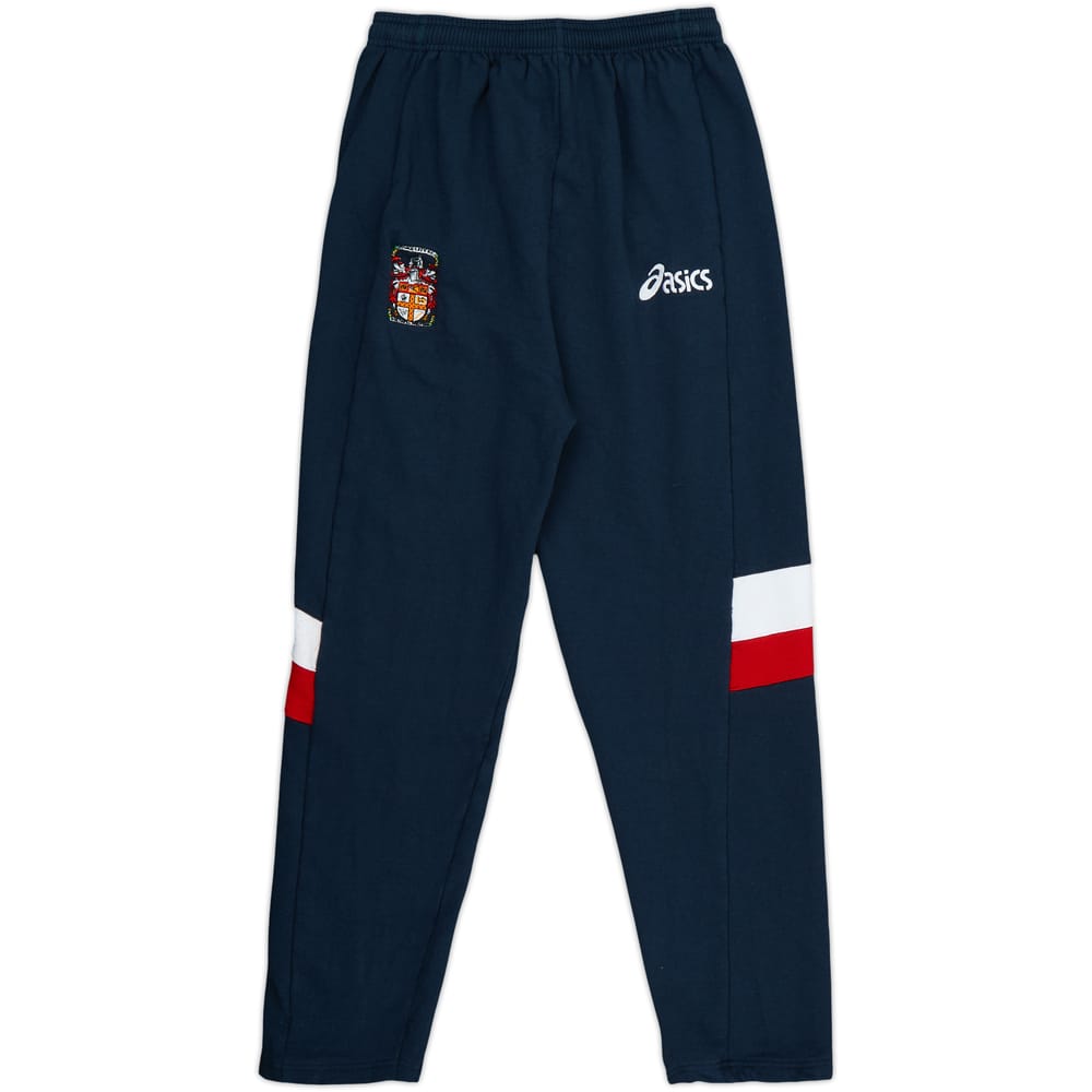 1998-99 Stoke City Asics Track Pants/Bottoms - 8/10 - (XL)