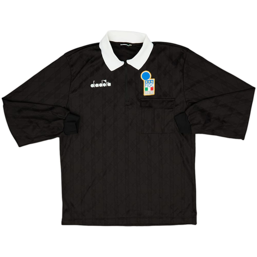 1990s Italy Diadora Referee L/S Shirt - 9/10 - (L)