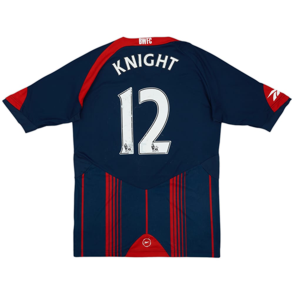 2009-10 Bolton Away Shirt Knight #12 - 5/10 - (XL)