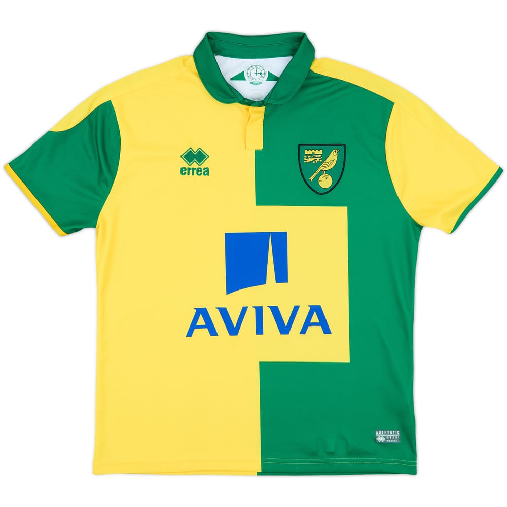2015-16 Norwich Home Shirt - 8/10 - (M)