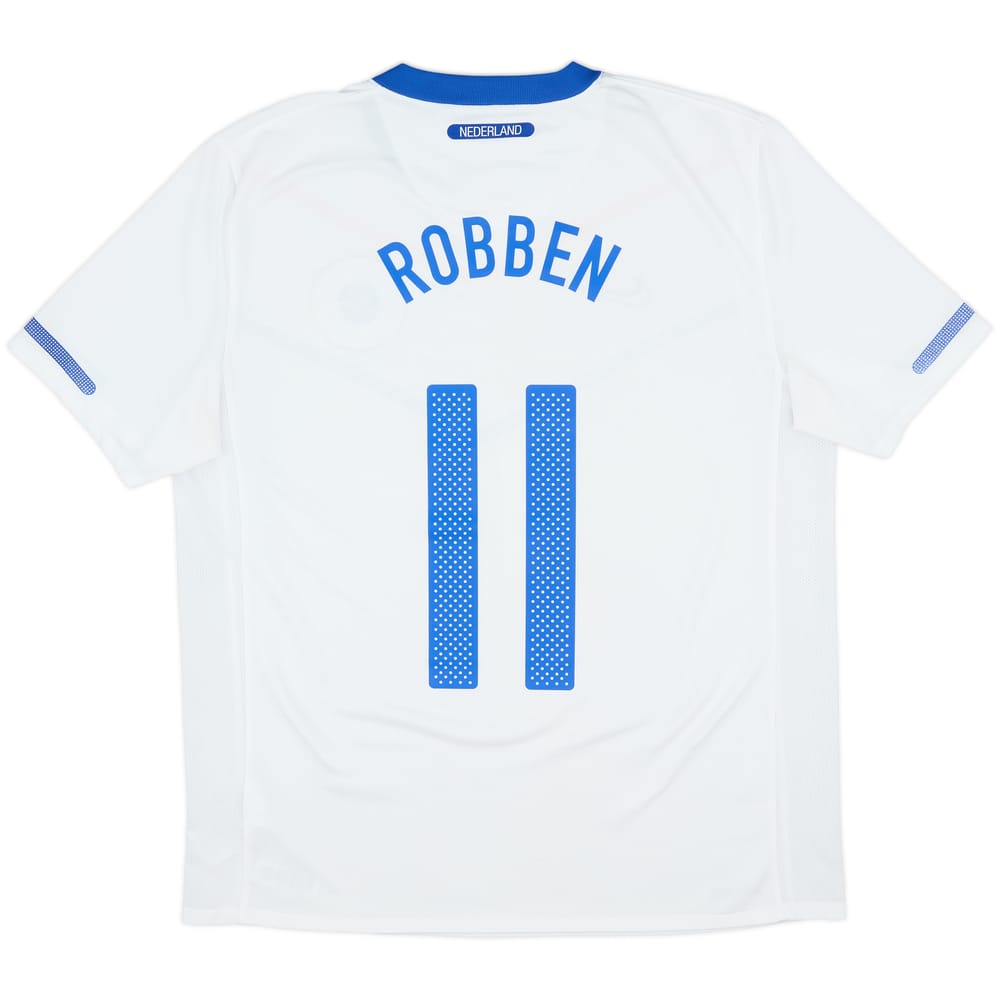 2010-11 Netherlands Away Shirt Robben #11 - 6/10 - (L)