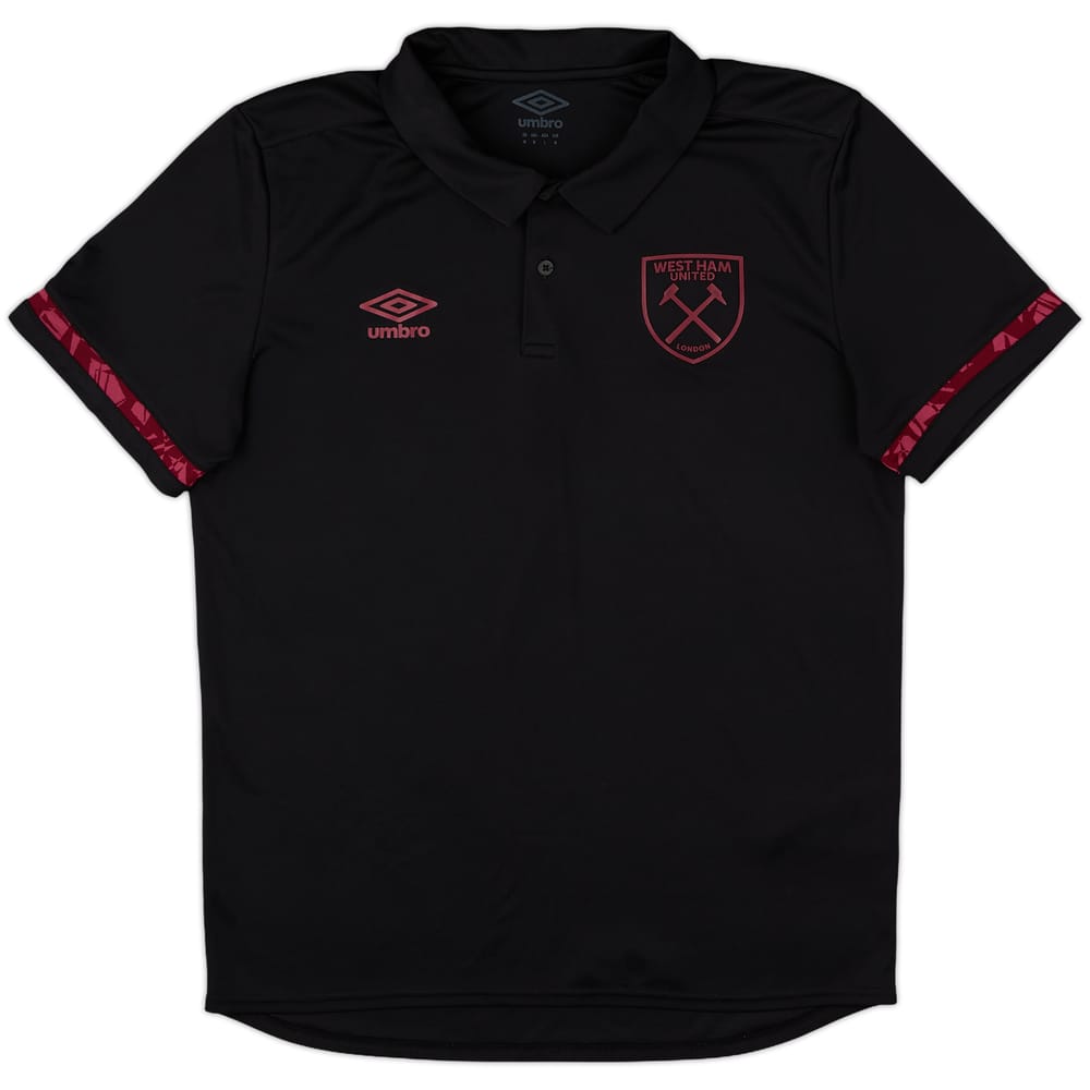 2020-21 West Ham Umbro Polo Shirt - 8/10 - (M)