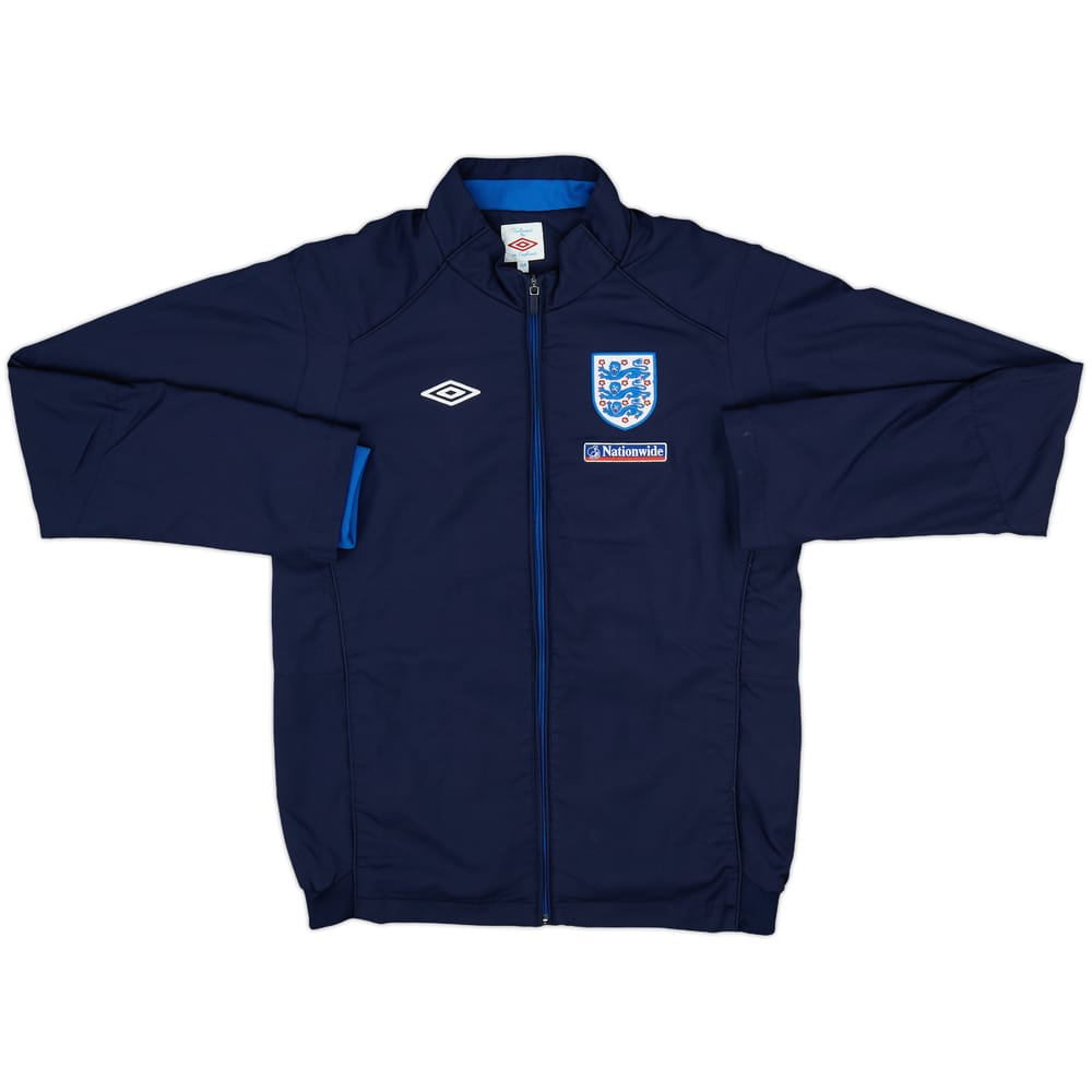 2010-11 England Track Jacket - 8/10 - (L.Boys)