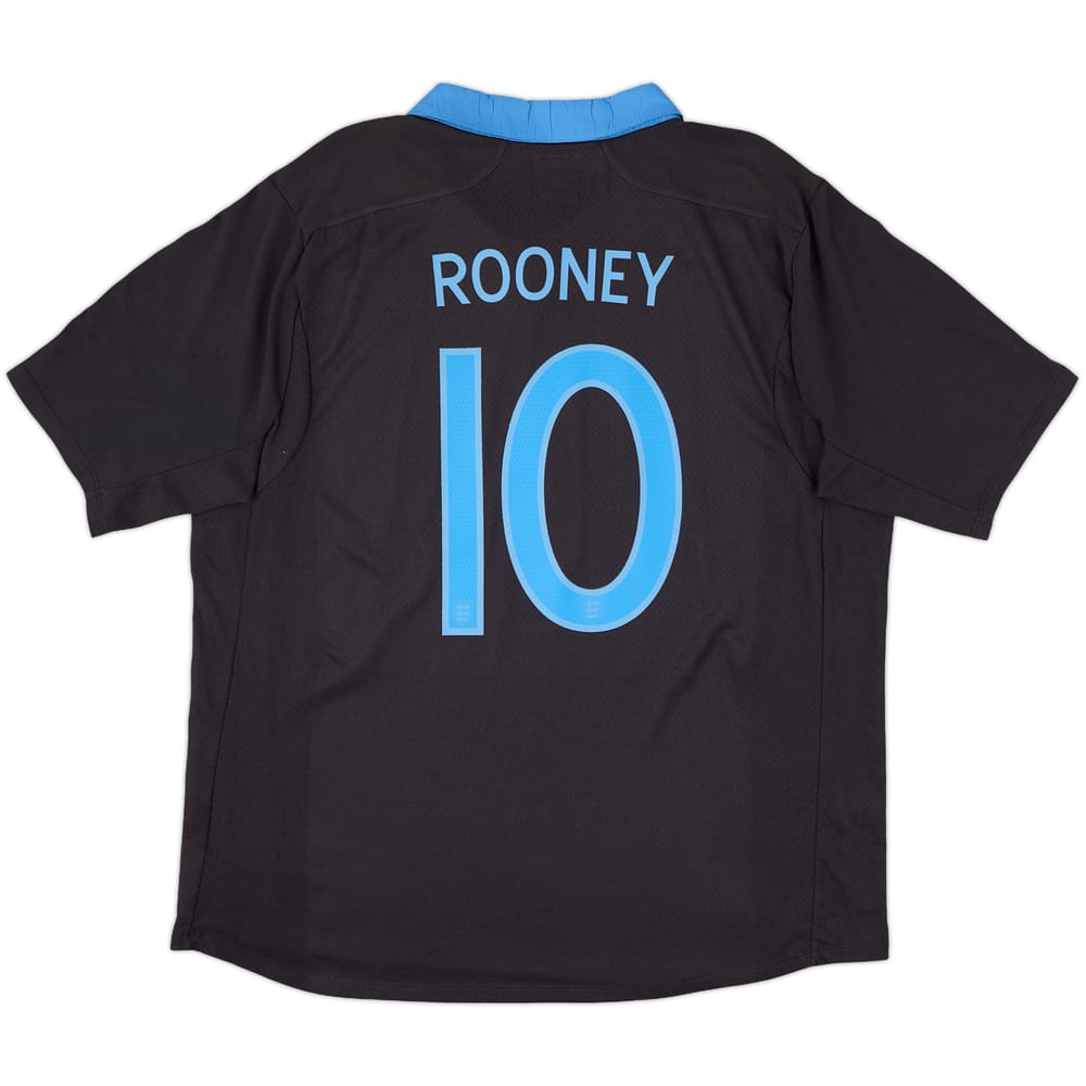 2011-12 England Away Shirt Rooney #10 - 9/10 - (XXL)