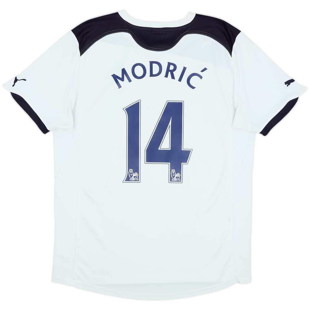 2010-11 Tottenham Home Shirt Modric #14 - 8/10 - (M)