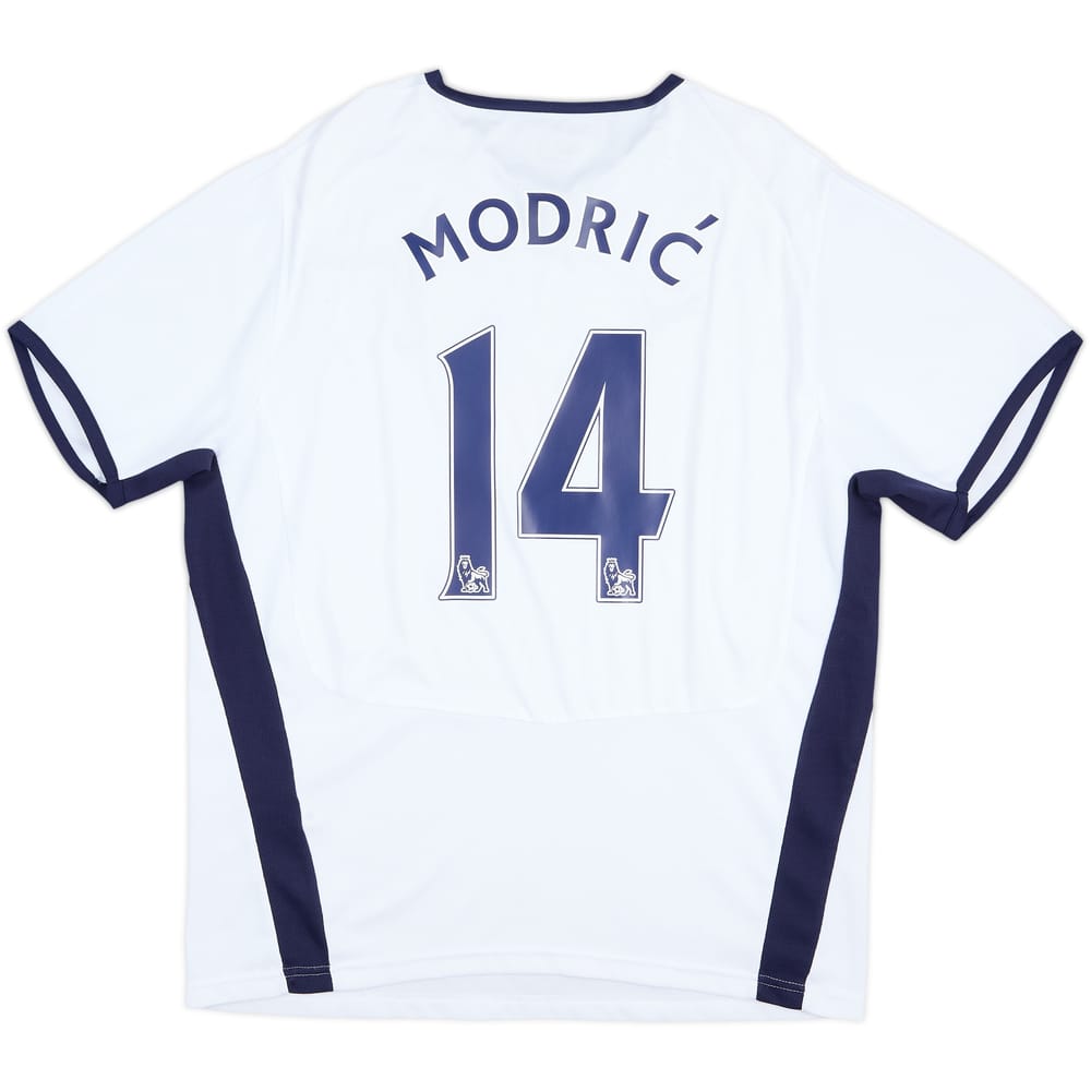 2008-09 Tottenham Home Shirt Modric #14 - 8/10 - (L)