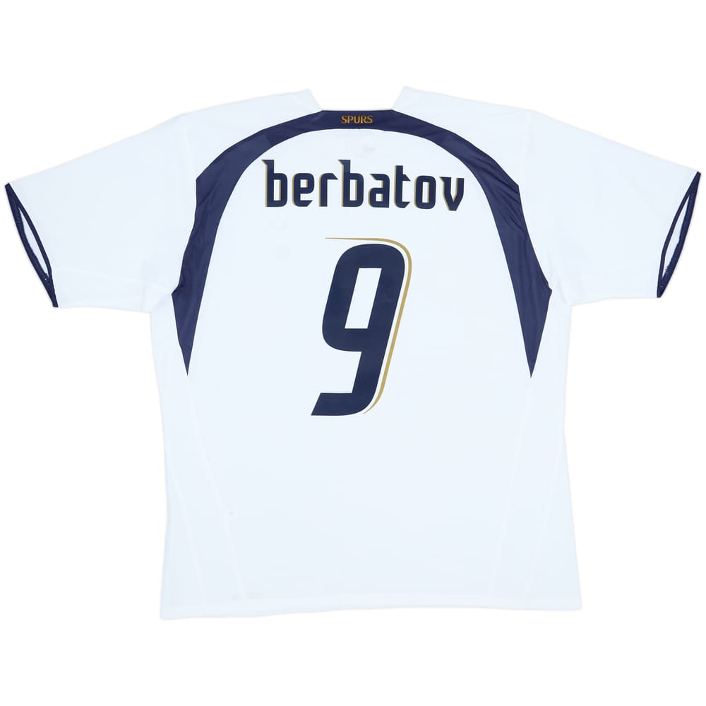 2006-07 Tottenham Home Shirt Berbatov #9 - 7/10 - (XL)