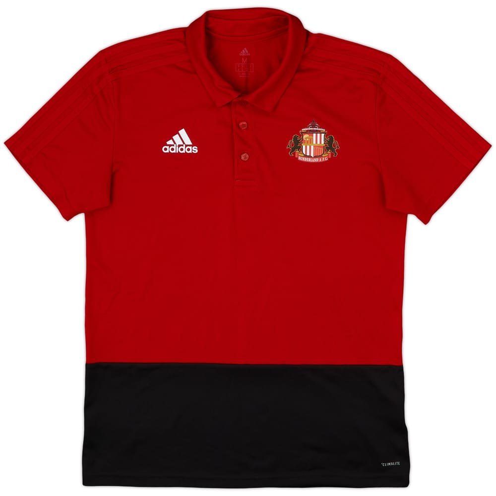 2018-19 Sunderland adidas Polo Shirt - 10/10 - (M)
