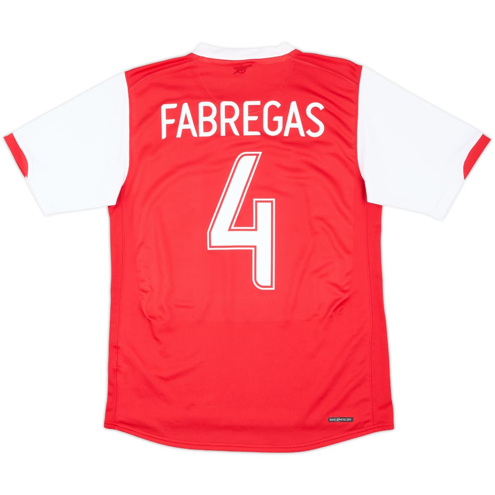 2006-08 Arsenal Home Shirt Fabregas #4 - 6/10 - (S)