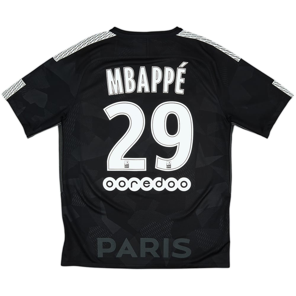 2017-18 Paris Saint-Germain Third Shirt Mbappe #29 - 8/10 - (M)
