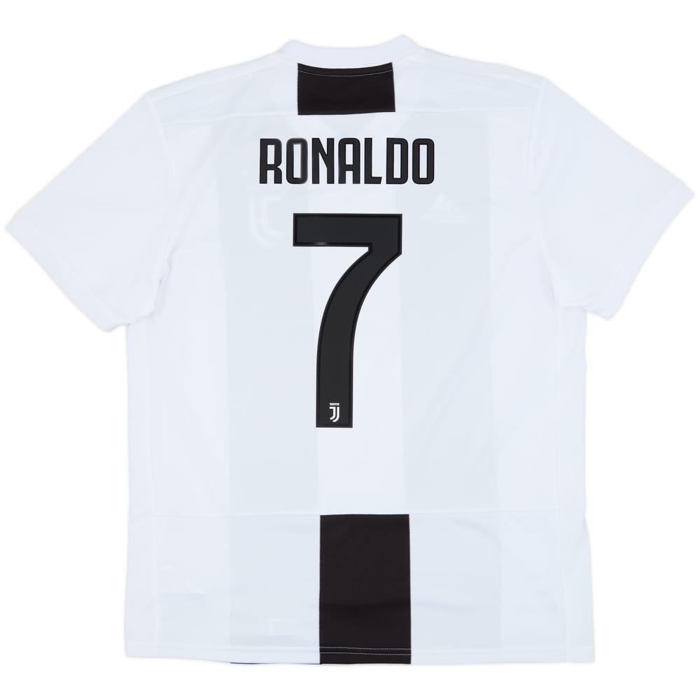 2018-19 Juventus Home Shirt Ronaldo #7 - 10/10 - (L)