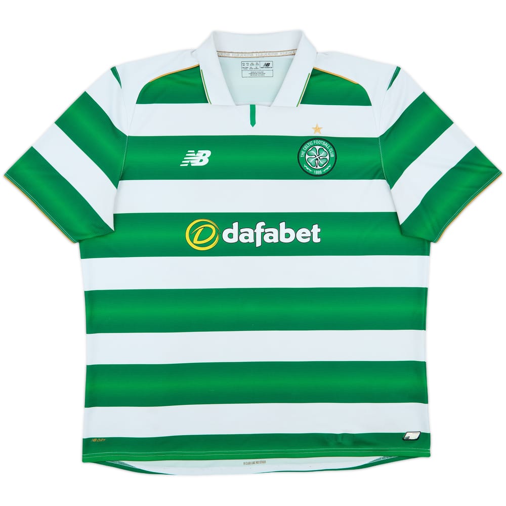 2016-17 Celtic Home Shirt - 6/10 - (XXL)