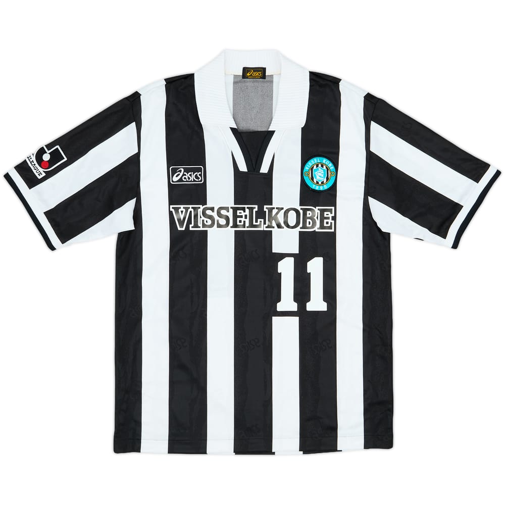 1999-02 Vissel Kobe Home Shirt #11 - 8/10 - (M)