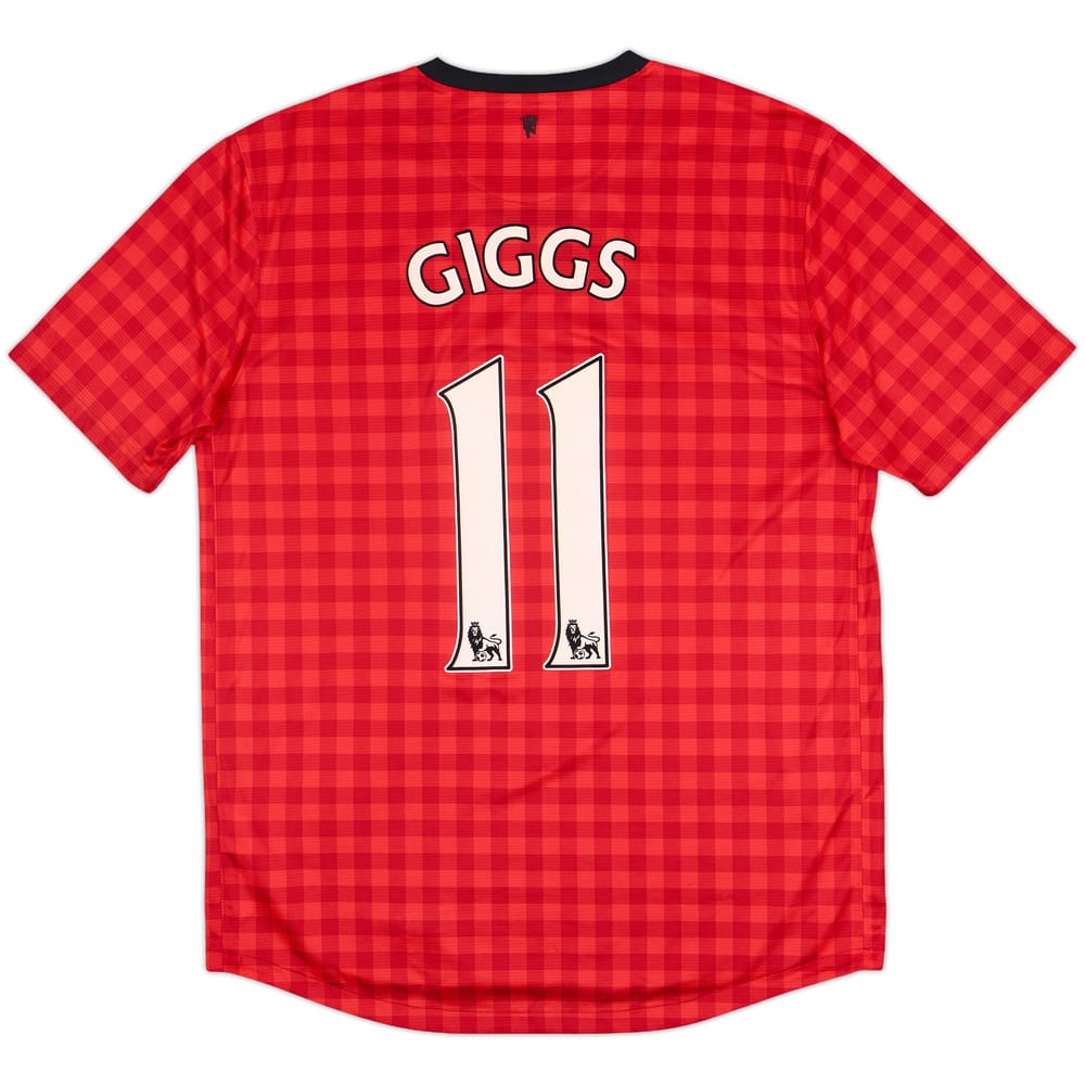 2012-13 Manchester United Home Shirt Giggs #11 - 5/10 - (L)