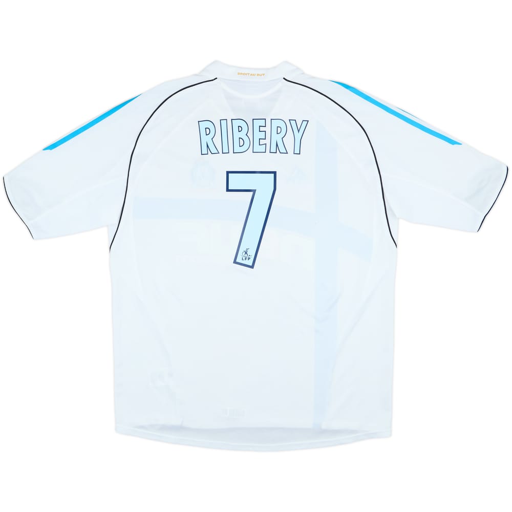2005-06 Olympique Marseille Home Shirt Ribery #7 - 8/10 - (XL)