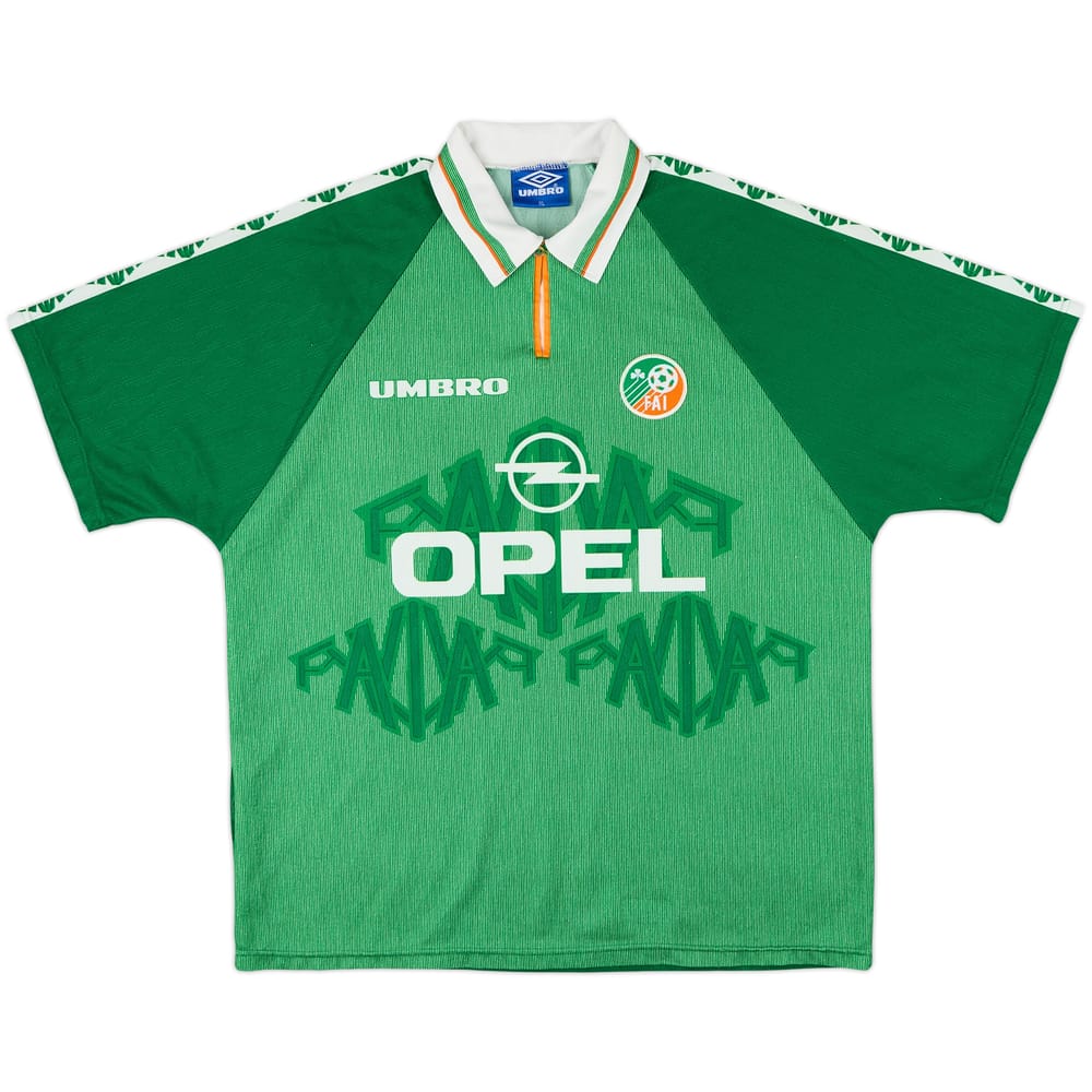 1996-98 Ireland Home Shirt - 8/10 - (XL)