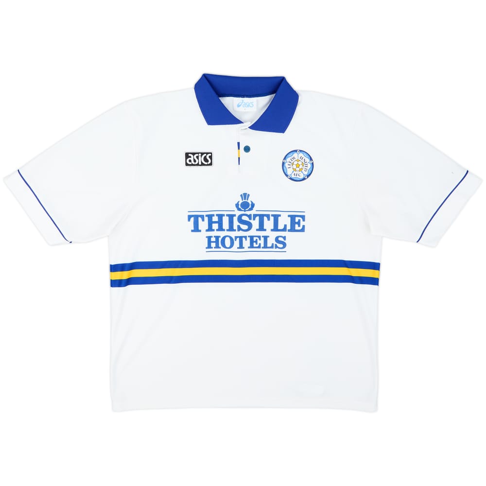 1993-95 Leeds United Home Shirt - 6/10 - (XL)