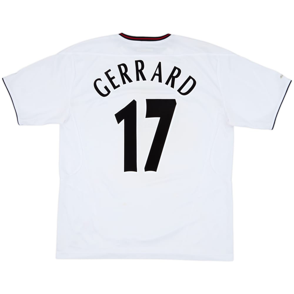 2003-04 Liverpool Away Shirt Gerrard #17 - 6/10 - (L)