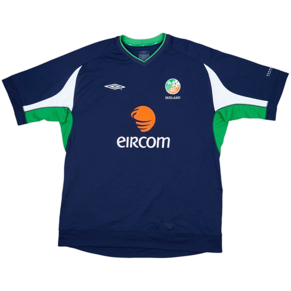 2002-03 Ireland Umbro Training Shirt - 8/10 - (XXL)