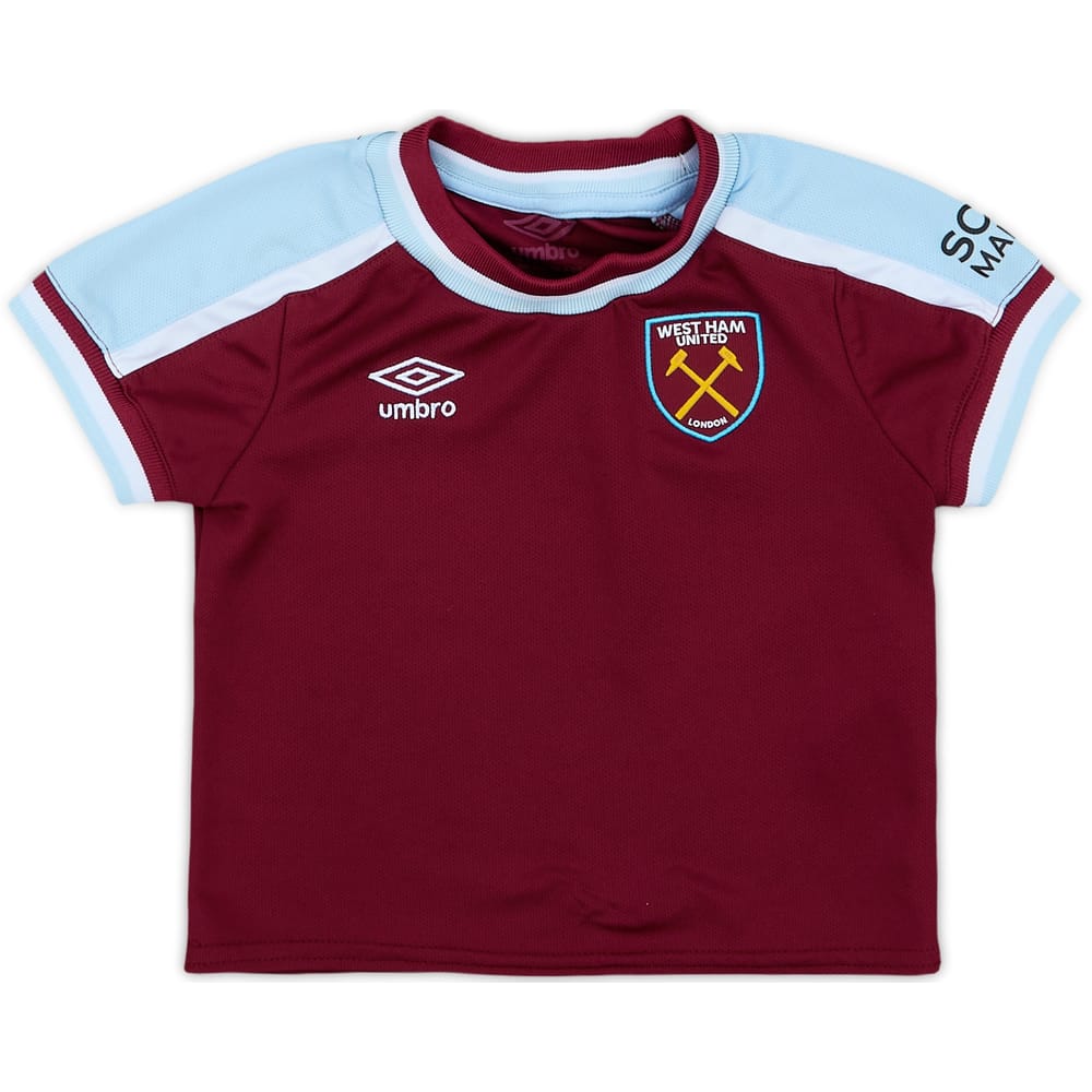 2021-22 West Ham Home Shirt - 8/10 - (2-3 Years)