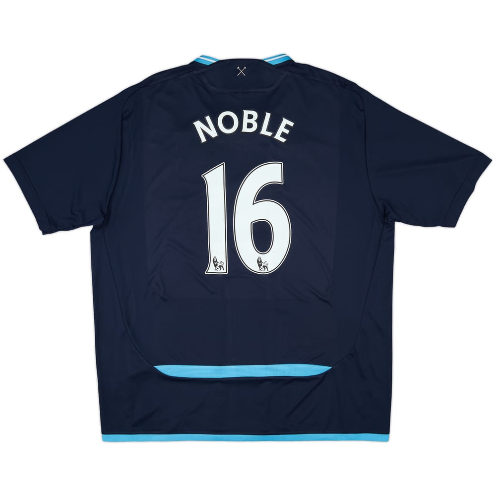 2009-10 West Ham Away Shirt Noble #16 - 8/10 - (XL)