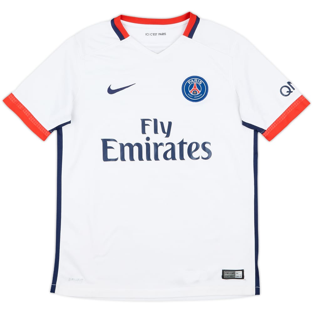 2015-16 Paris Saint-Germain Away Shirt - 5/10 - (L.Boys)