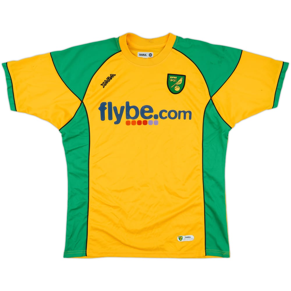 2006-08 Norwich Home Shirt - 6/10 - (L)