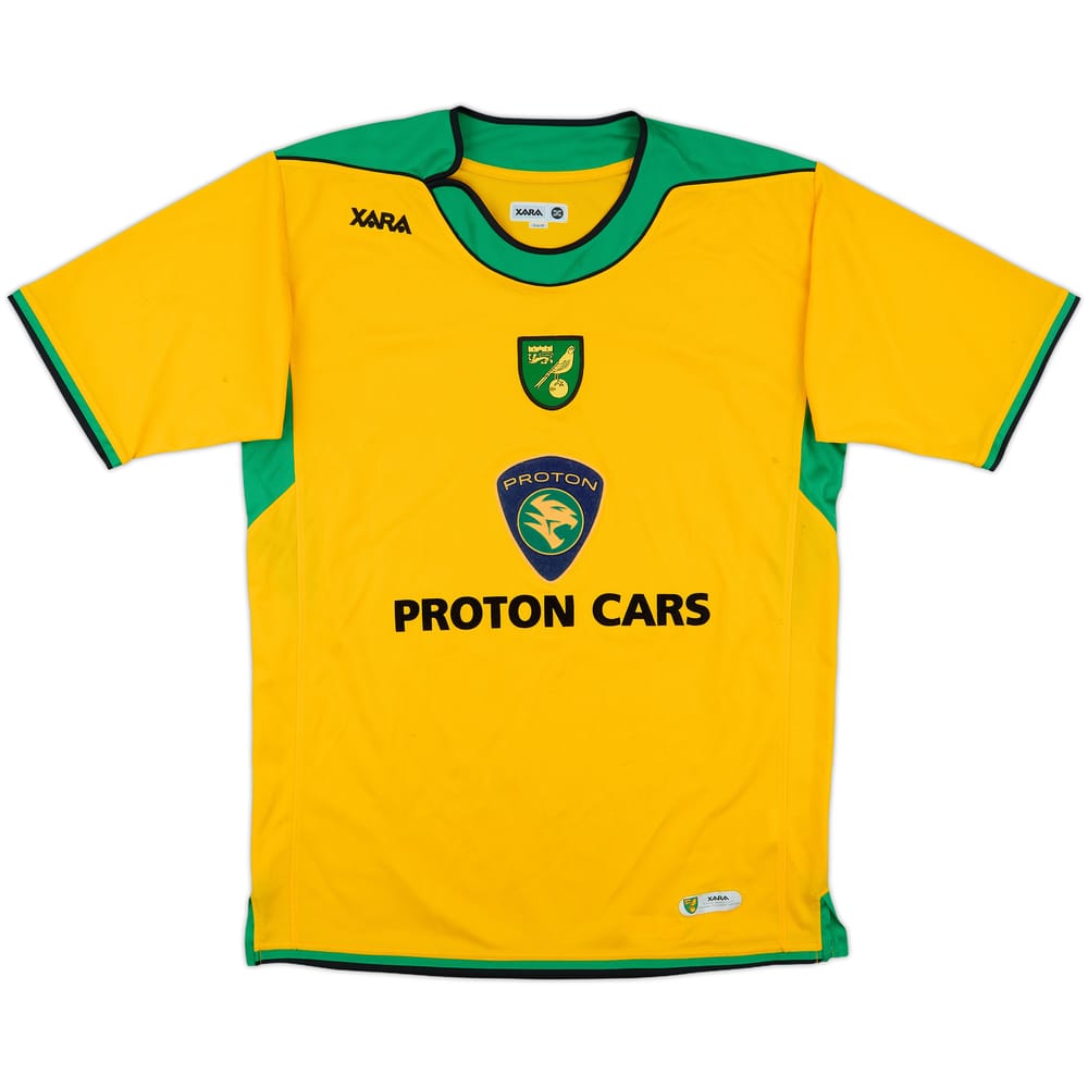 2005-06 Norwich Home Shirt - 6/10 - (M)