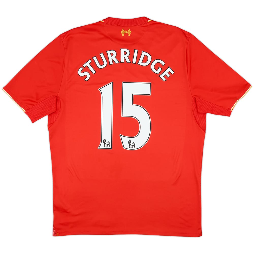 2016-17 Liverpool Home Shirt Sturridge #15 - 6/10 - (M)