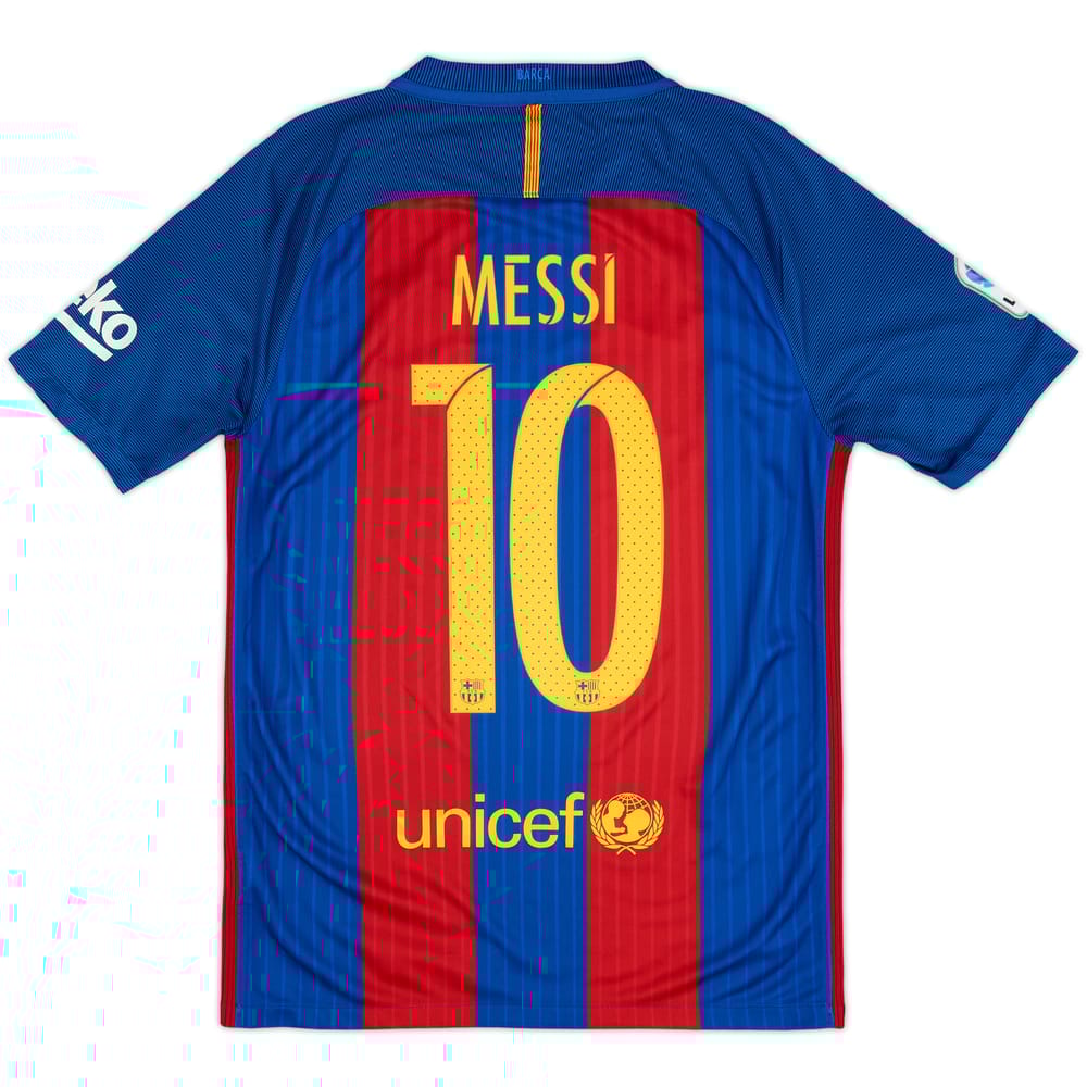 2016-17 Barcelona Home Shirt Messi #10 - 8/10 - (S)