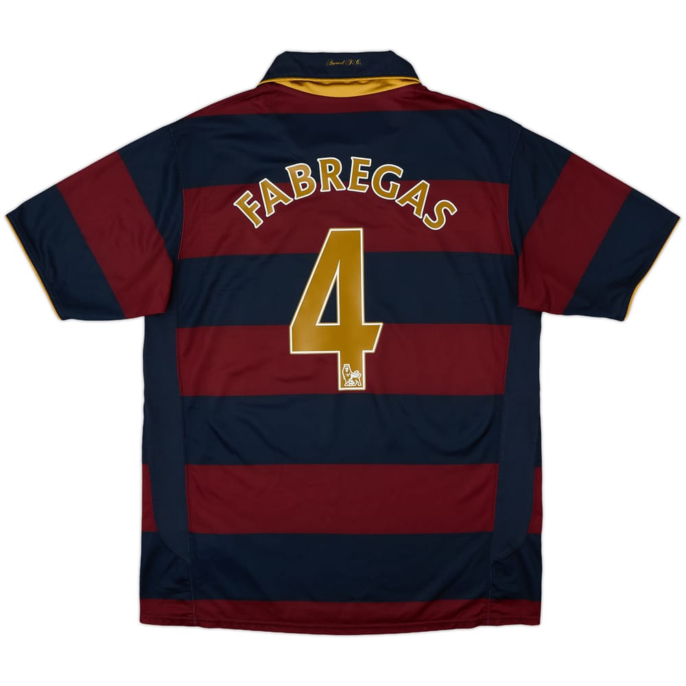 2007-08 Arsenal Third Shirt Fabregas #4 - 6/10 - (L)