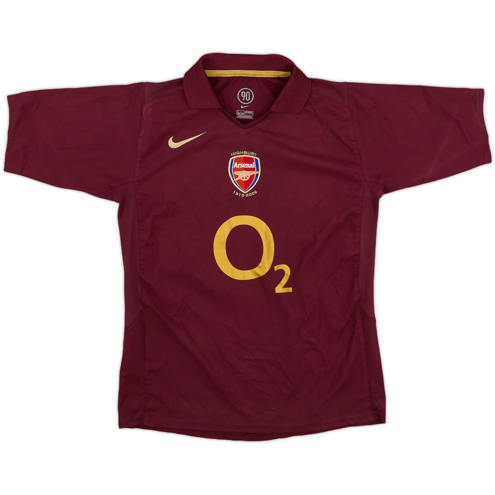 2005-06 Arsenal Home Shirt - 10/10 - (L.Boys)