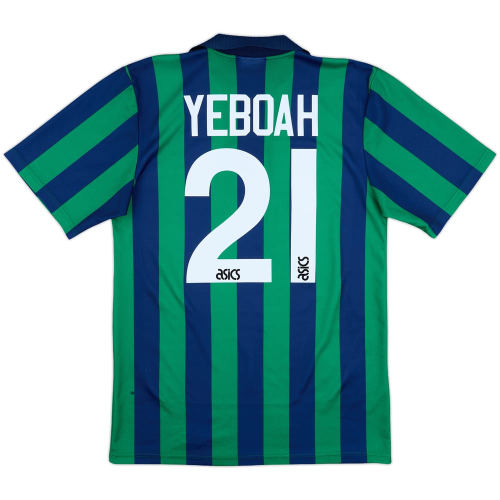 1995-96 Leeds United Third Shirt Yeboah #21 - 7/10 - (M)