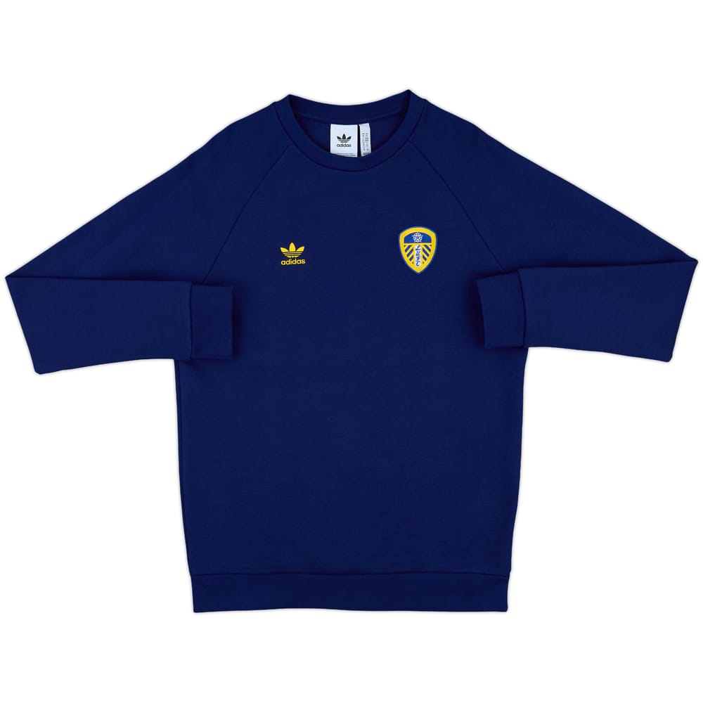 2022-23 Leeds United adidas Sweat Top - 9/10 - (M)