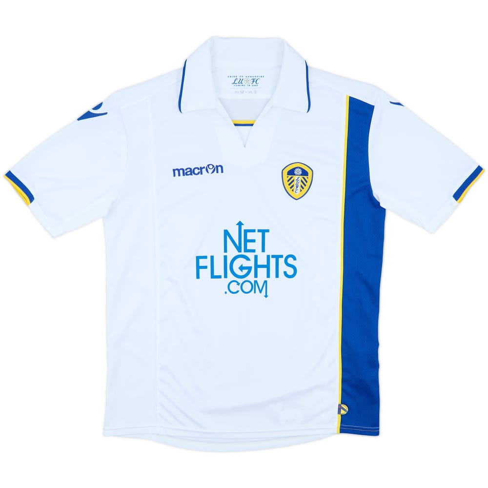 2009-10 Leeds United Home Shirt - 8/10 - (S)